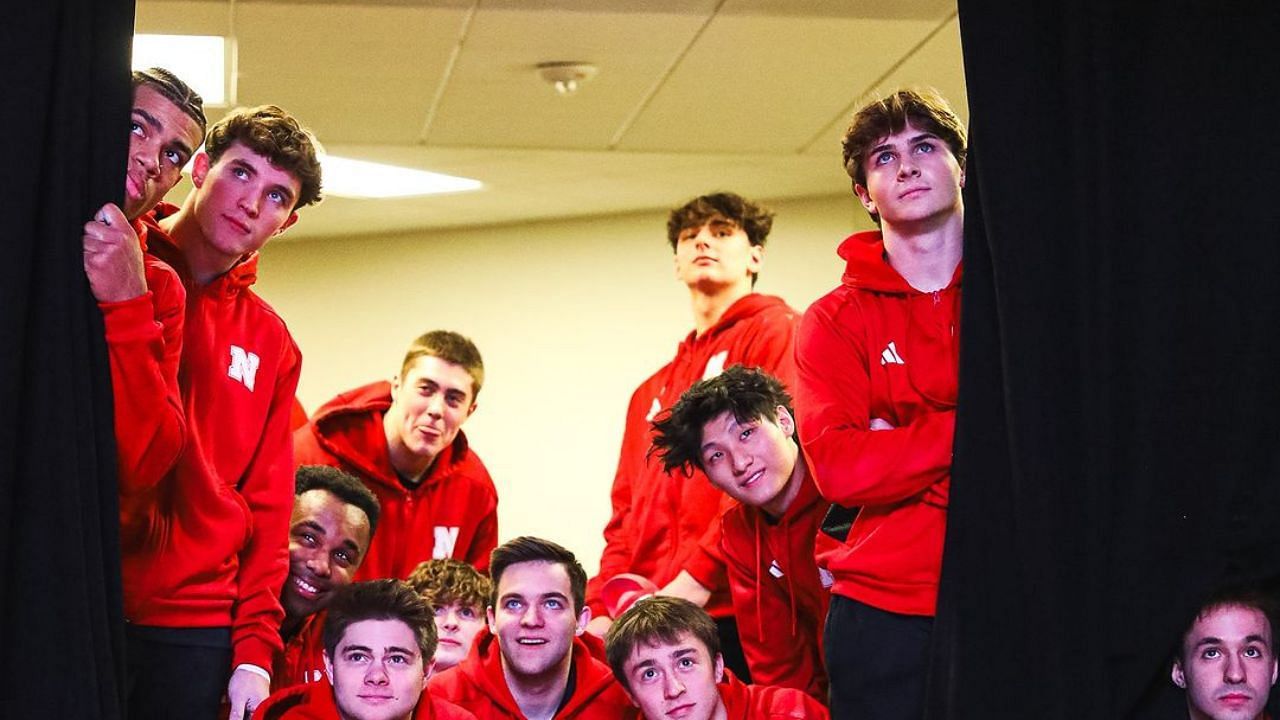 Nebraska men's gymnastics team